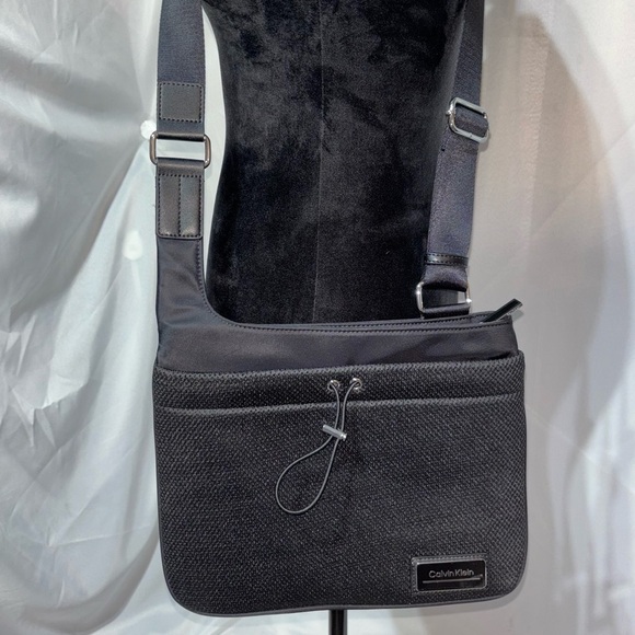 Calvin Klein Jessie Mesh Pocket Nylon Crossbody - Picture 5 of 10